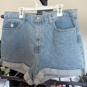 BDG Light Blue Jean Shorts